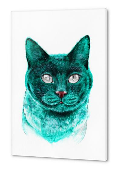 Cat Acrylic prints by Nika_Akin