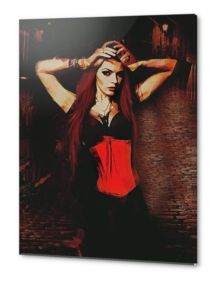 Vampire Compelled Acrylic prints by Galen Valle