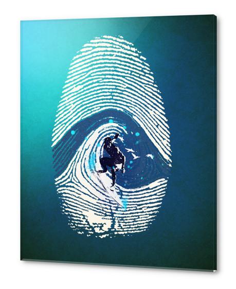 The Surfer Acrylic prints by dEMOnyo