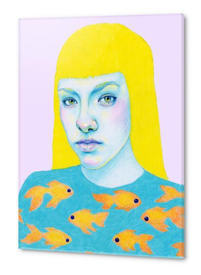 Something Fishy Acrylic prints by natalie foss
