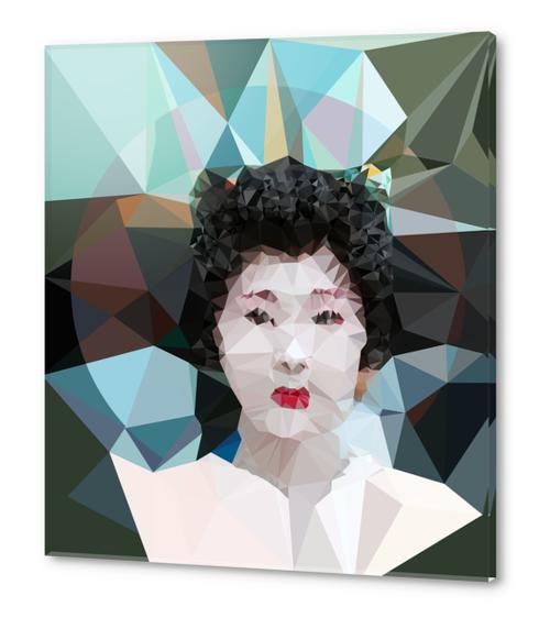 Geisha Acrylic prints by Vic Storia