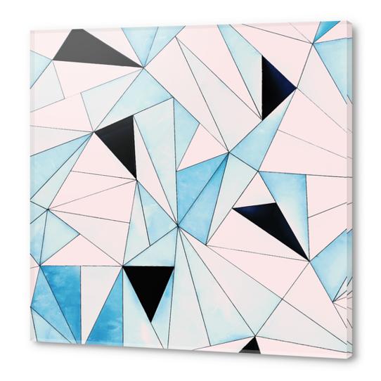 Geometric Washout Acrylic prints by Uma Gokhale