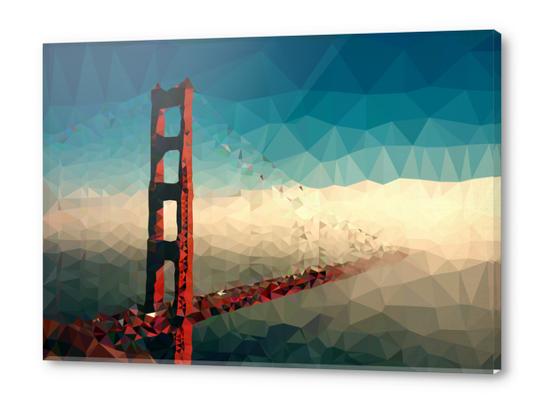 Golden Gate Acrylic prints by Vic Storia