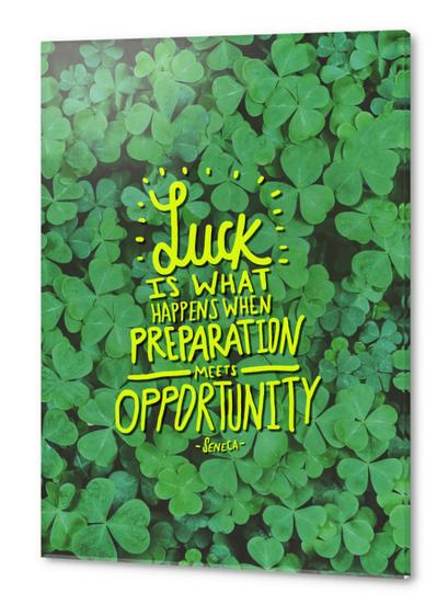 Luck Seneca Acrylic prints by Leah Flores