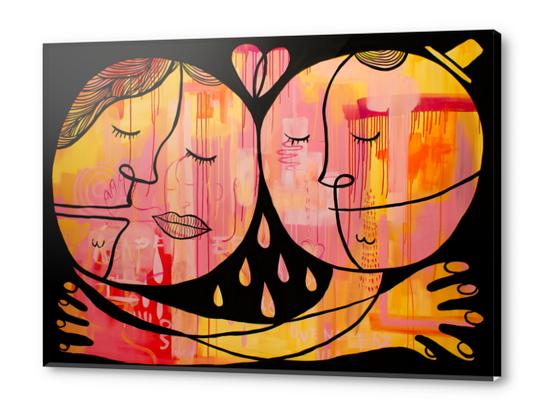3 types of love Acrylic prints by Ric Rodrigues