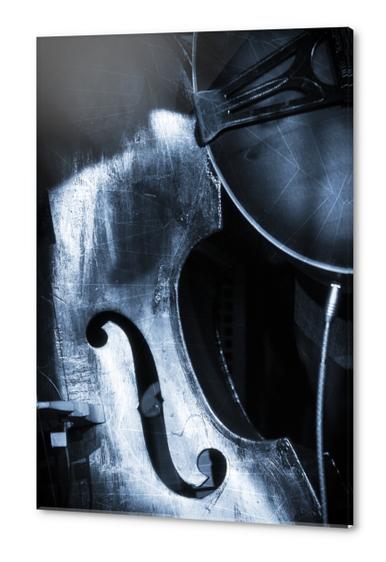 Double Bass Acrylic prints by cinema4design