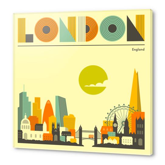 LONDON Acrylic prints by Jazzberry Blue