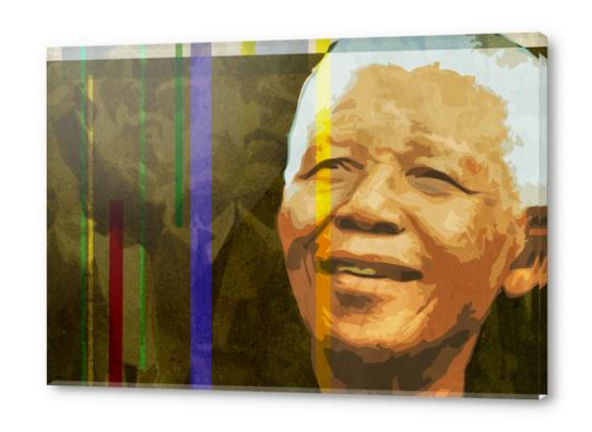Mandela Acrylic prints by Vic Storia