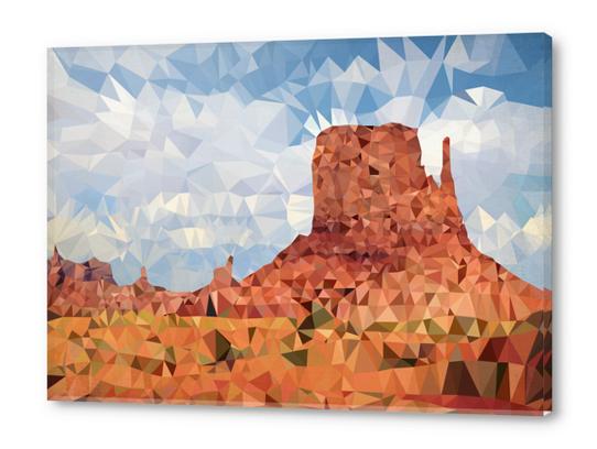 Monument Valley Acrylic prints by Vic Storia