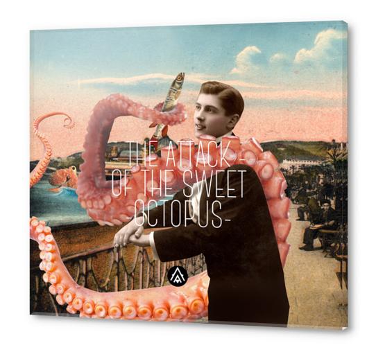 The Attack of the Sweet Octopus Acrylic prints by Alfonse