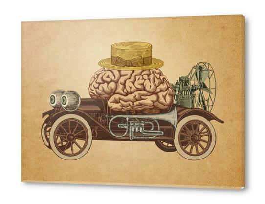 Intelligent Car Acrylic prints by Pepetto