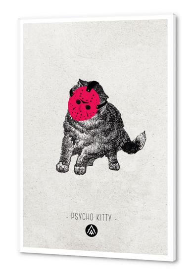 Psycho Kitty Acrylic prints by Alfonse