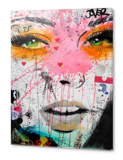 quite frankly Acrylic prints by loui jover