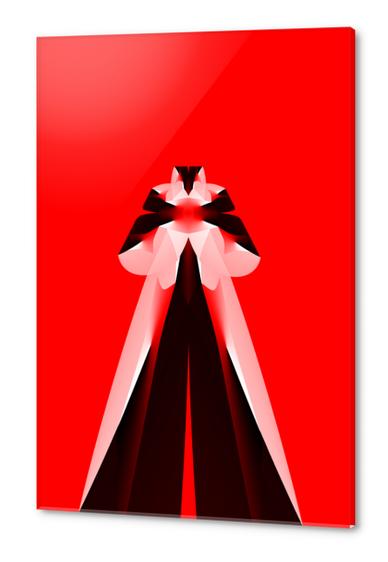 Red Icon Acrylic prints by rodric valls