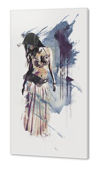 Bellydancer Abstract Acrylic prints by Galen Valle