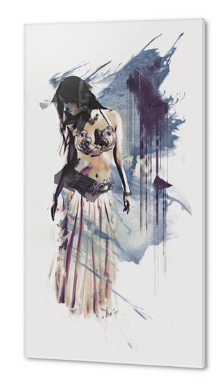 Bellydancer Abstract Acrylic prints by Galen Valle