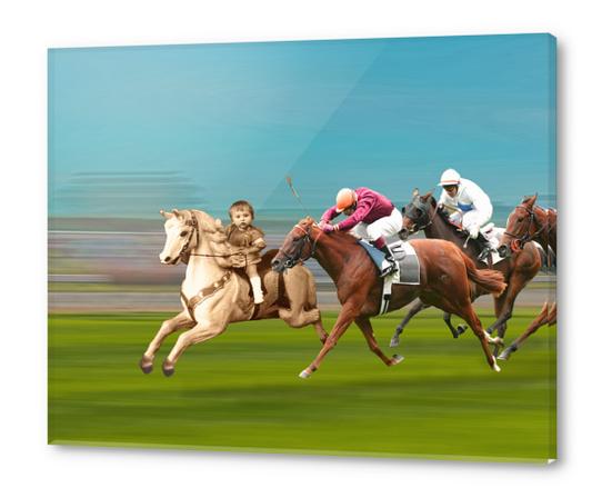 The Race Acrylic prints by tzigone