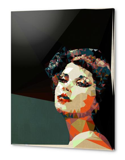 20's face Acrylic prints by Vic Storia