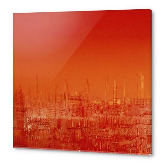 Ville Carmin Acrylic prints by di-tommaso