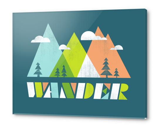 Wander Acrylic prints by Jenny Tiffany