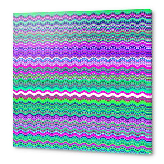 Wavy Pattern Acrylic prints by Divotomezove