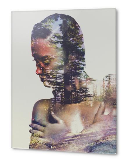 Wilderness Heart 2 Acrylic prints by Andreas Lie