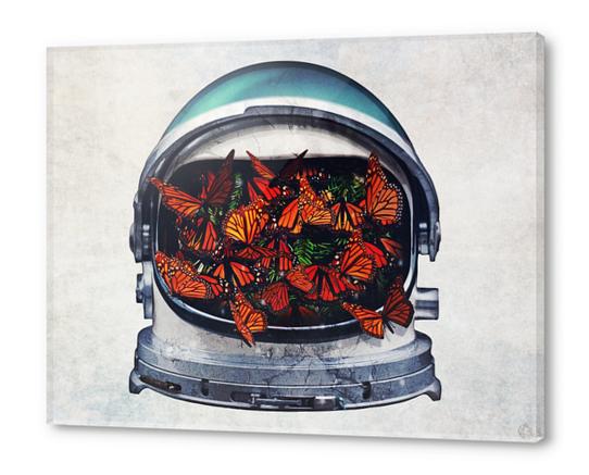 helmet (within) Acrylic prints by Seamless