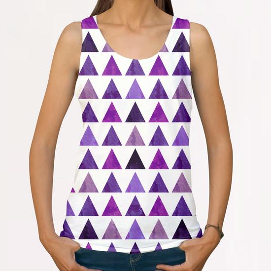 Lovely Geometric Pattern  All Over Print Tanks by Amir Faysal