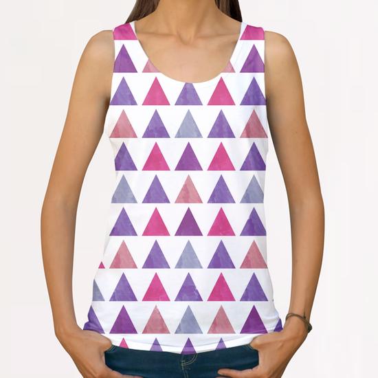 Lovely Pattern X 0.1 All Over Print Tanks by Amir Faysal
