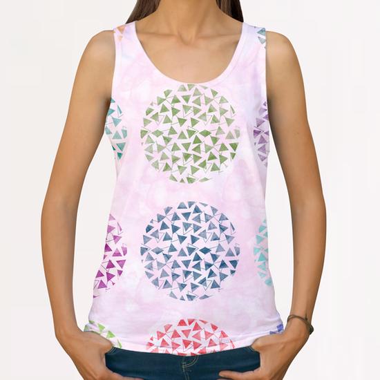 LOVELY GEO X 0.1 All Over Print Tanks by Amir Faysal