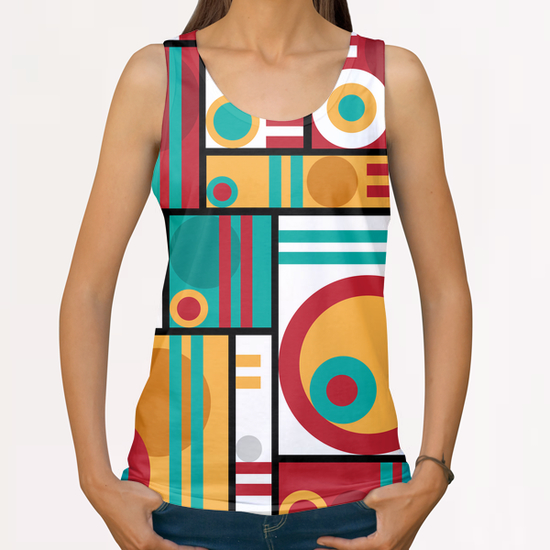 15.5 All Over Print Tanks by Shelly Bremmer