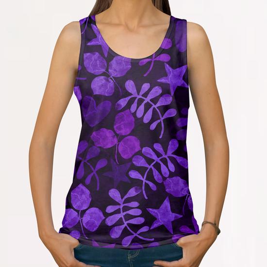 Floral X 0.1 All Over Print Tanks by Amir Faysal