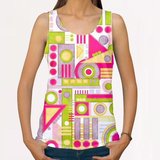 H10 All Over Print Tanks by Shelly Bremmer