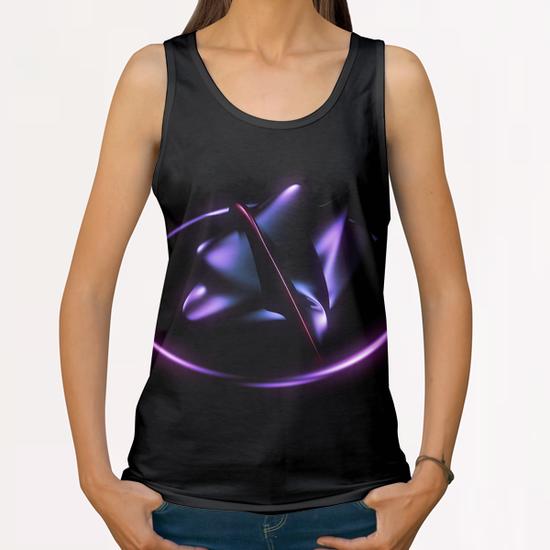 Space All Over Print Tanks by cinema4design