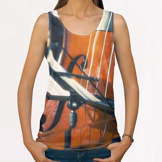 Jazz Abstraction All Over Print Tanks by cinema4design