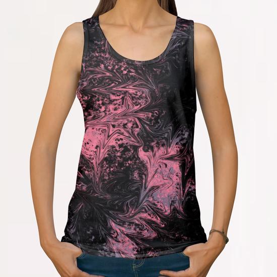 Abstract painting X 0.8 All Over Print Tanks by Amir Faysal