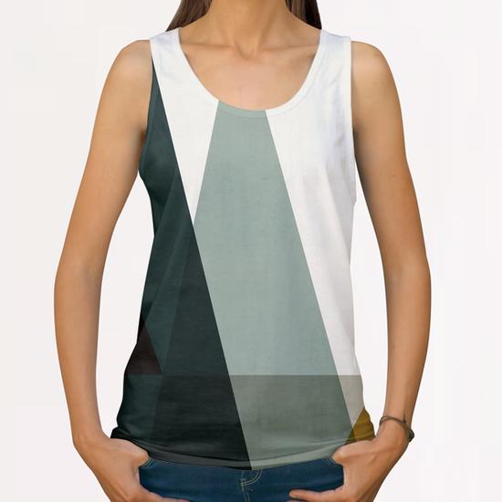 Minimalist landscape II All Over Print Tanks by Vitor Costa