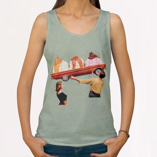 BIG Ice Cream All Over Print Tanks by Lerson