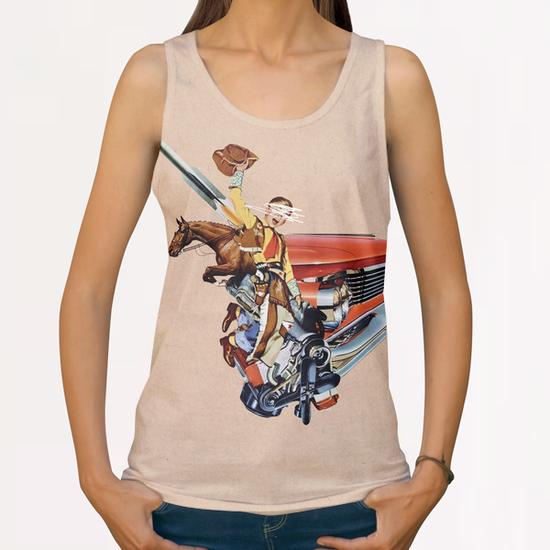 Western All Over Print Tanks by Lerson