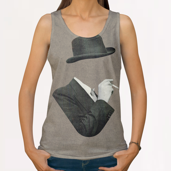 Smoke All Over Print Tanks by Lerson