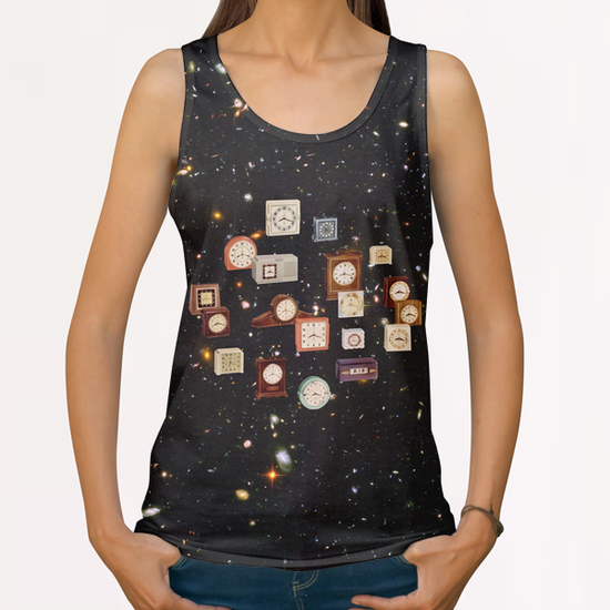 Space-time All Over Print Tanks by Lerson