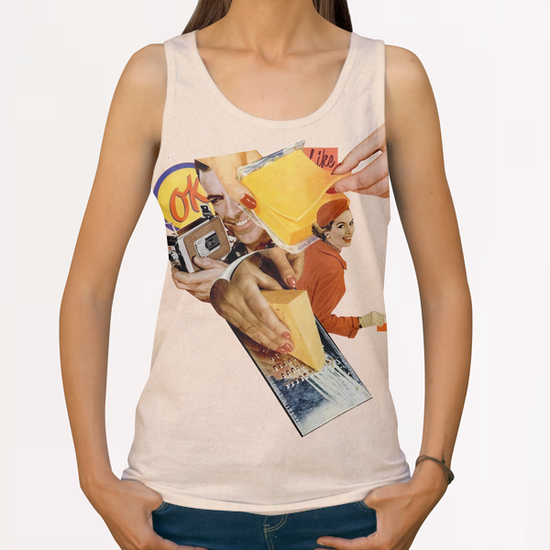 Say Cheese! All Over Print Tanks by Lerson
