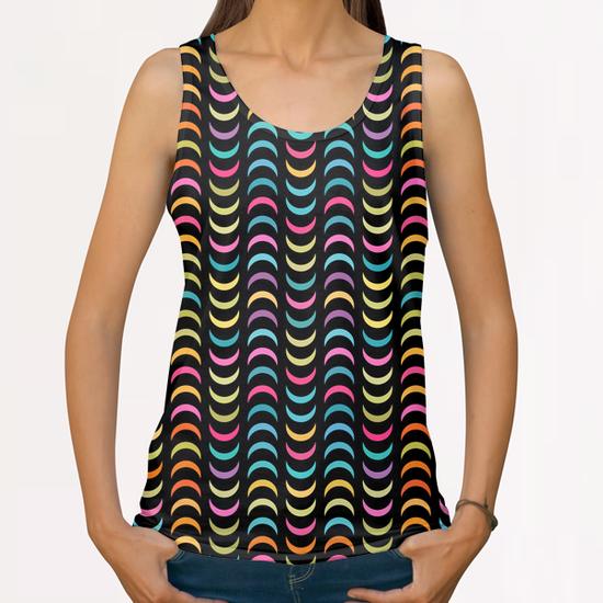 Lovely Geometric Background X 0.3 All Over Print Tanks by Amir Faysal