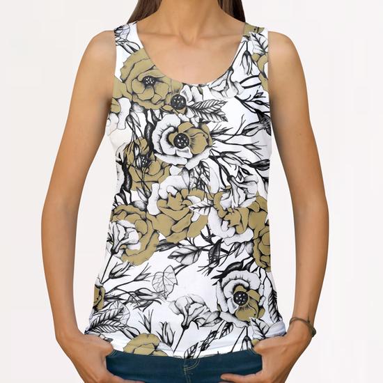 Pattern flowery 03 All Over Print Tanks by mmartabc