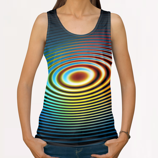 C17 All Over Print Tanks by Shelly Bremmer