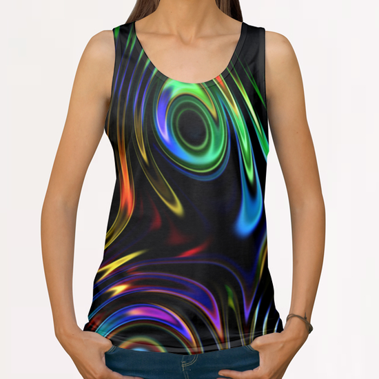 C44 All Over Print Tanks by Shelly Bremmer