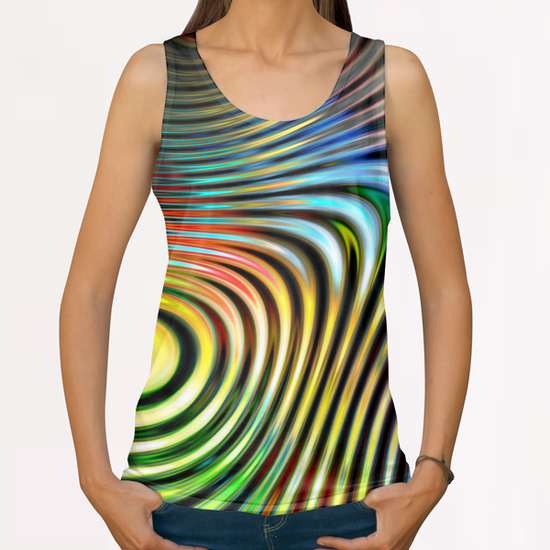 C8 All Over Print Tanks by Shelly Bremmer