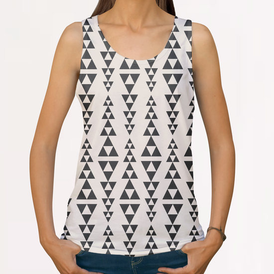 Triangles by PIEL All Over Print Tanks by PIEL Design