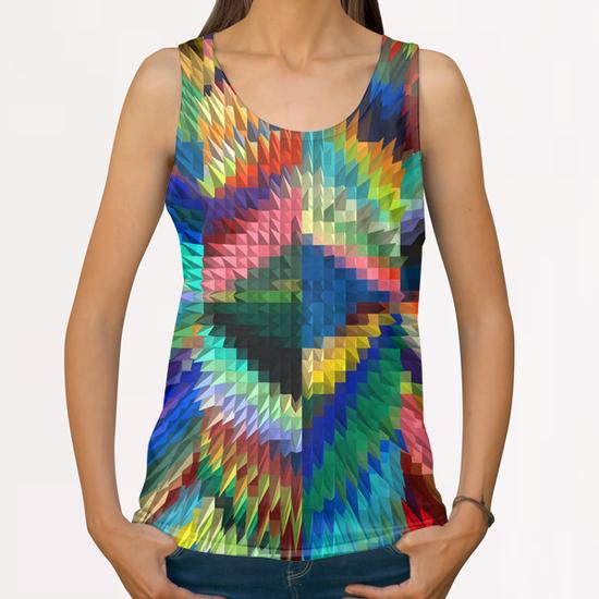 Color Explosion All Over Print Tanks by Vic Storia