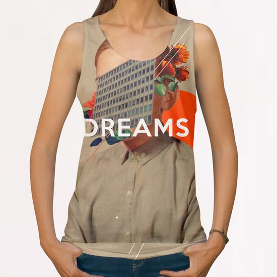 Dreams All Over Print Tanks by Frank Moth